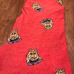 Os LuLaRoe leggings miss piggy